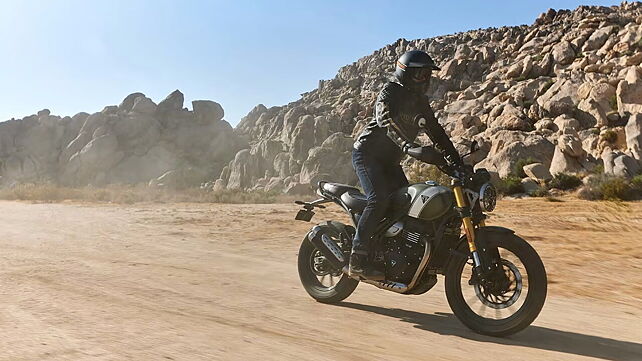 Triumph Scrambler 400 X launch officially teased in India; launch soon
