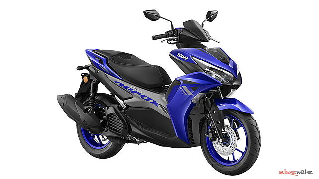 Yamaha Aerox 155 available in five colour options in India