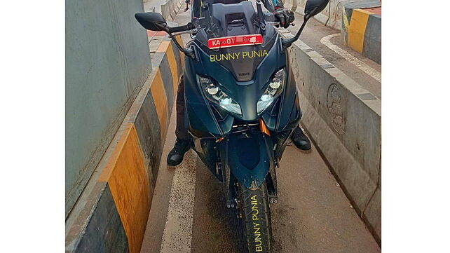 Yamaha TMax spotted in India