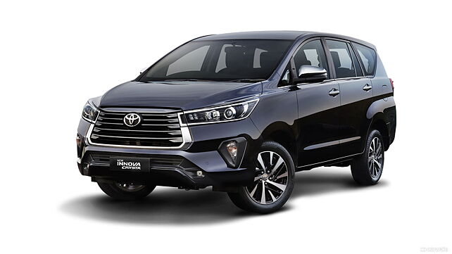 Toyota Innova Crysta waiting period in October revealed