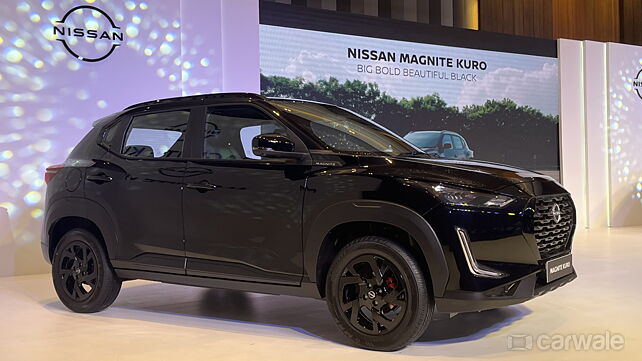 Nissan Magnite Kuro Edition photo gallery: Exterior at a glance