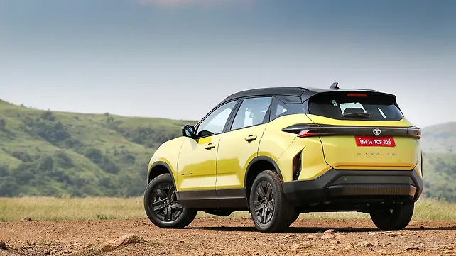 Tata Harrier Left Rear Three Quarter Tata Harrier Left Rear Three Quarter