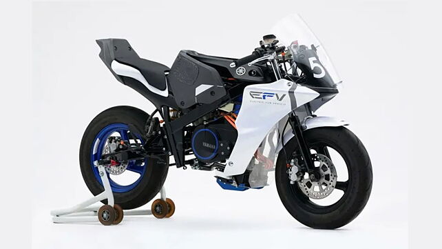 Yamaha E-FV electric mini race bike concept revealed
