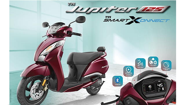 TVS Jupiter 125 Left Side View