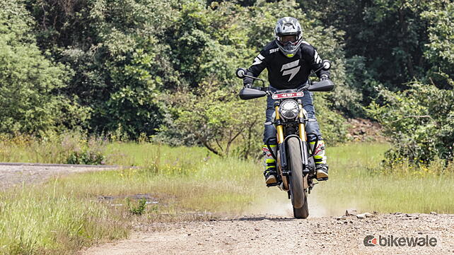 Triumph Scrambler 400 X Front View