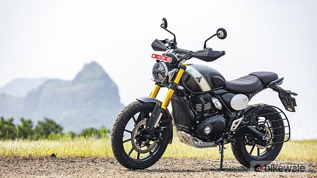 2025 Triumph Scrambler 400 X India launch soon