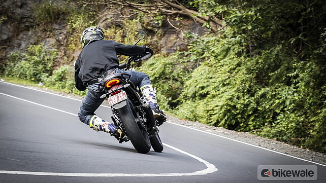 Triumph Scrambler 400 X Rear View