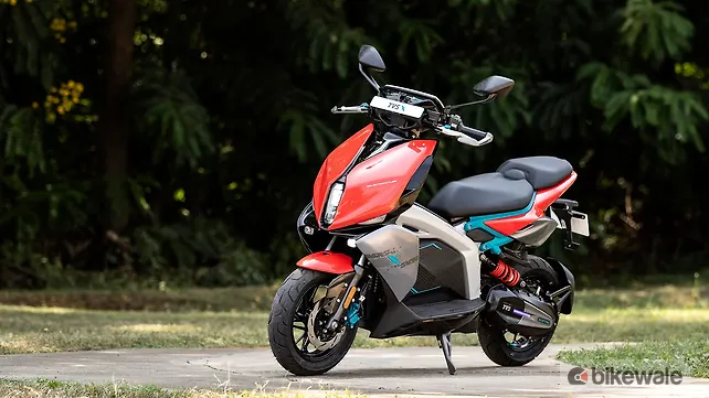 TVS X Left Front Three Quarter