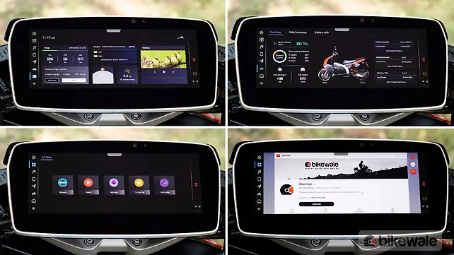 TVS X Instrument Cluster