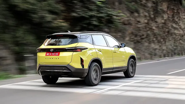 Tata Harrier Right Rear Three Quarter Tata Harrier Right Rear Three Quarter