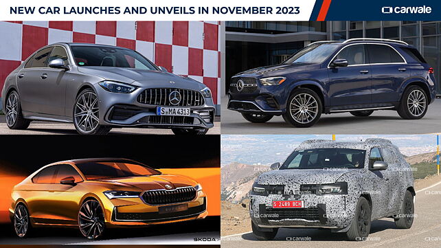 Upcoming car launches and unveils in November 2023