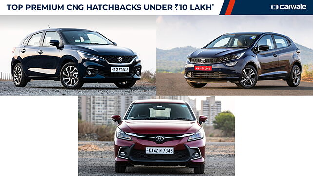 Top premium hatchbacks with CNG under Rs. 10 lakh 