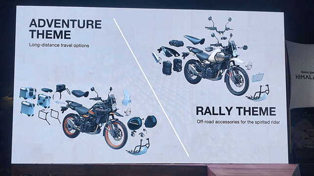 Royal Enfield Himalayan 452 Rally Edition accessories revealed!