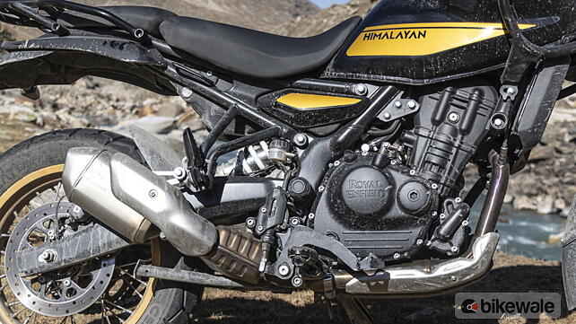 Royal Enfield Himalayan 450 Engine From Right