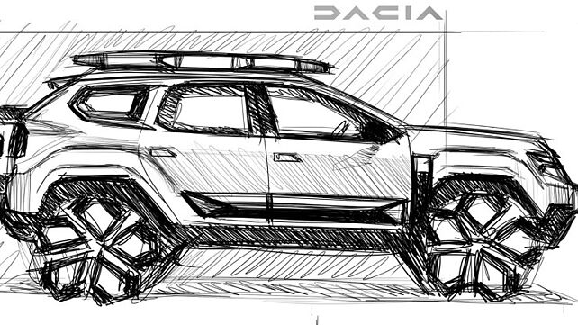 New Renault Duster design sketch revealed