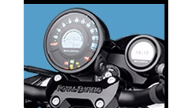 Royal Enfield Shotgun 650 Instrument Cluster