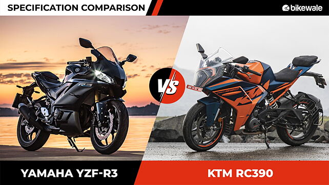 Yamaha YZF-R3 vs KTM RC 390: Specification Comparison