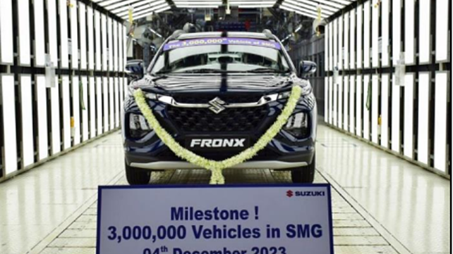 Suzuki Motor Gujarat surpasses 30 lakh units production milestone