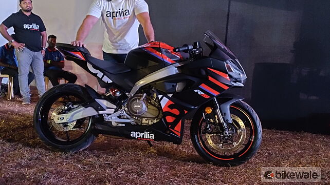 Aprilia RS457 launched in India at Rs. 4.10 lakh