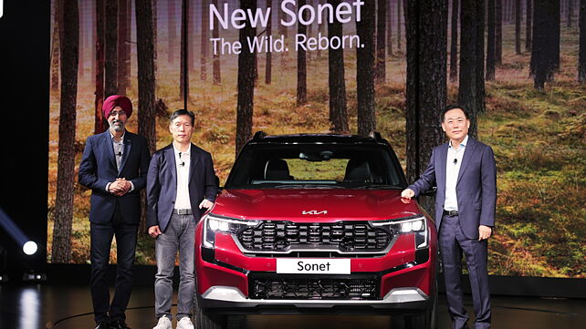 Kia Sonet facelift unveiled in India