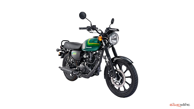 Kawasaki W175 Street offered in two colour options