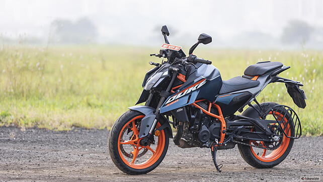 KTM 390 Duke Left Front Three Quarter