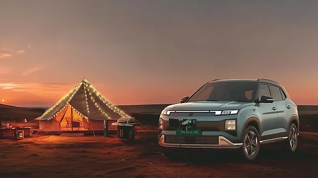 Hyundai Creta Electric Exterior Left Front Three Quarter Exterior Left Front Three Quarter