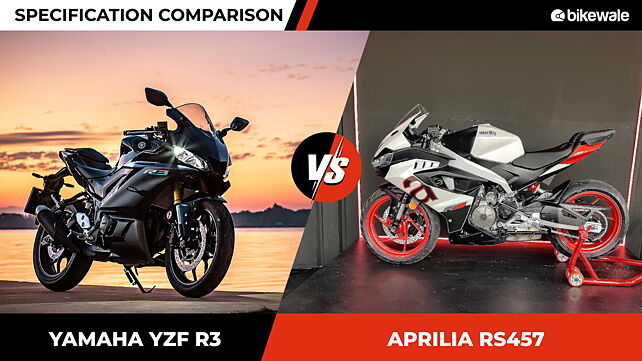 Yamaha YZF-R3 vs Aprilia RS457: Specification Comparison