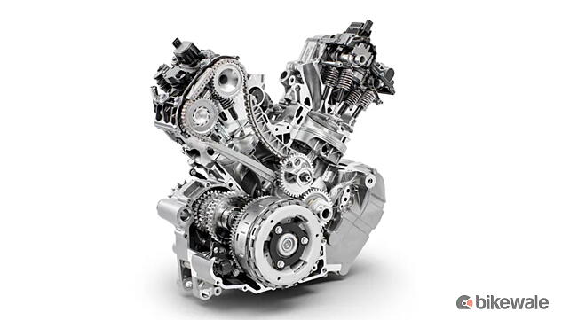 KTM  Engine From Left