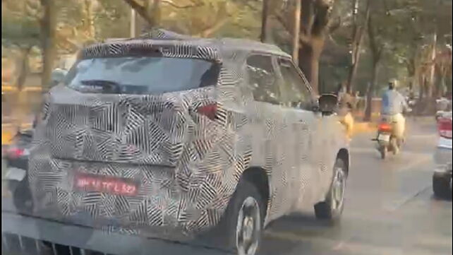 Tata Punch EV spied testing ahead of official launch
