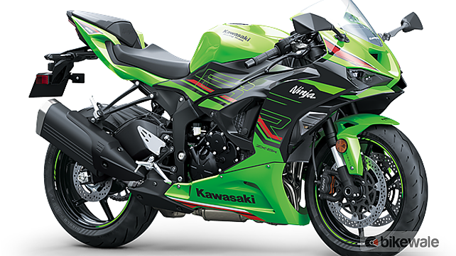 Kawasaki Ninja ZX-6R Right Front Three Quarter