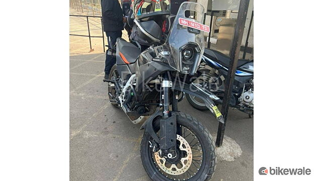 Next-gen KTM 390 Adventure spotted testing in India
