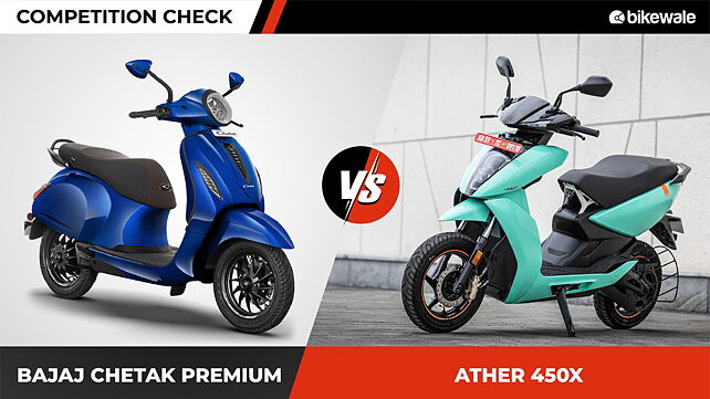 2024 Bajaj Chetak Premium vs Ather 450X Pro Pack – Competition Check