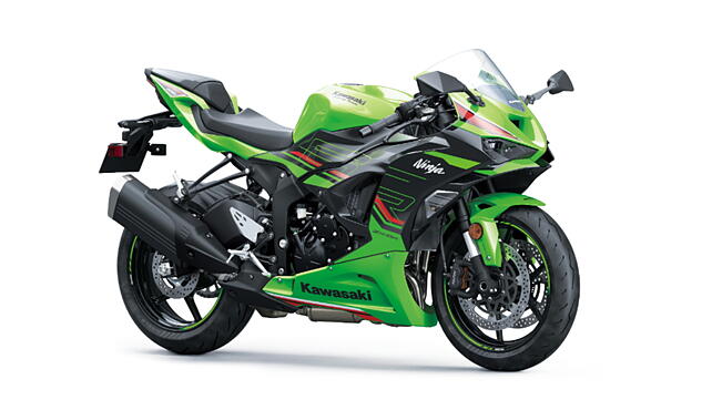 Kawasaki Ninja ZX-6R Right Front Three Quarter