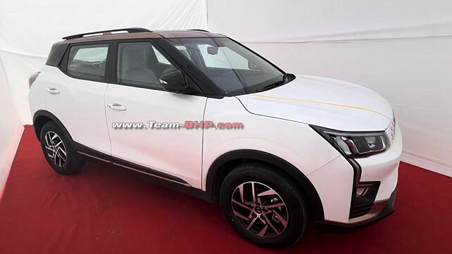 New Mahindra XUV400 spotted yet again