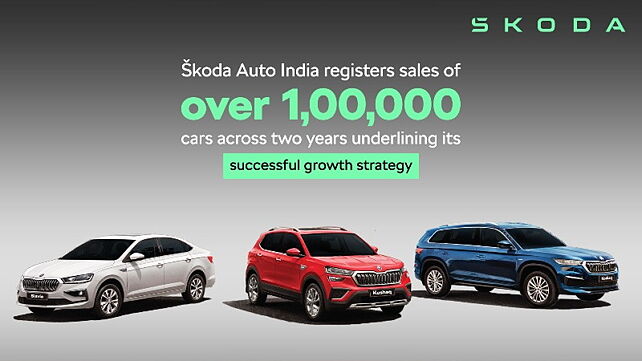 Skoda India surpasses the 1 lakh unit sales milestone in 2 years