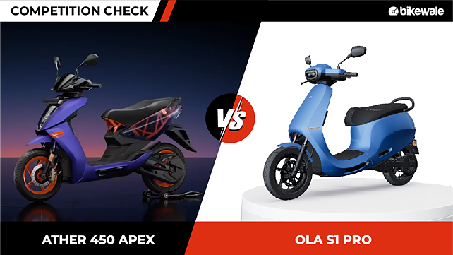 Ather 450 Apex vs Ola S1 Pro – Competition Check