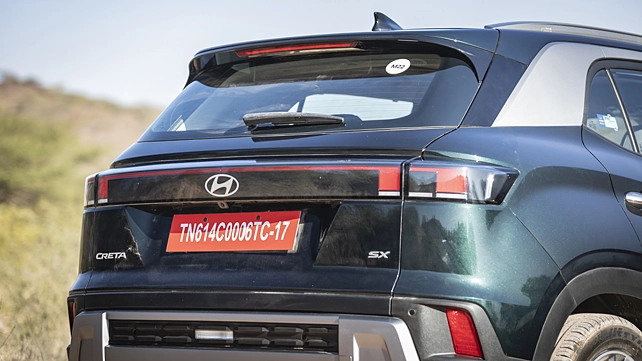 Hyundai Creta Rear View Hyundai Creta Rear View