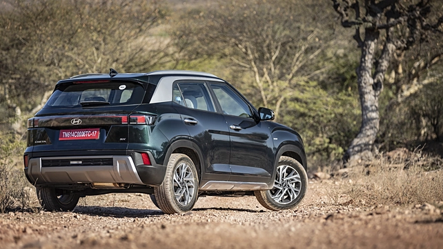 Hyundai Creta Right Rear Three Quarter Hyundai Creta Right Rear Three Quarter
