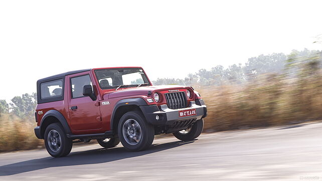 Mahindra Thar prices in India revised by up to Rs. 34,699