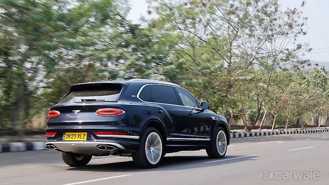 Bentley Bentayga Right Rear Three Quarter