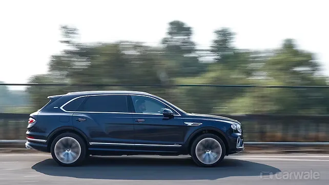 Bentley Bentayga Right Side View