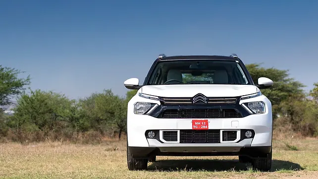 Citroen C3 Aircross Front View Citroen C3 Aircross Front View