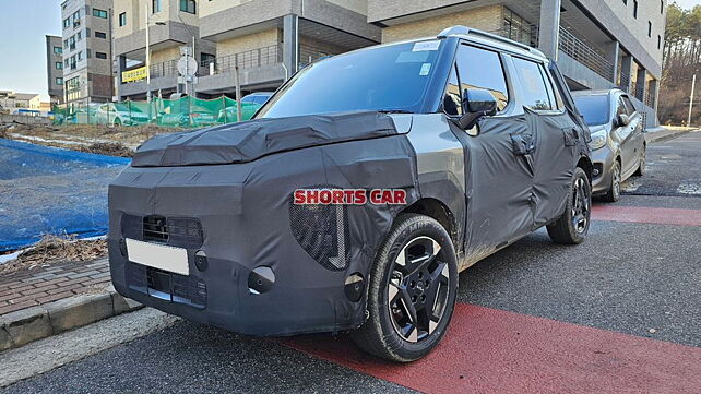 Kia Clavis Continues Testing; Interior Spied - CarWale