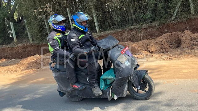 EXCLUSIVE! Ather Rizta family electric scooter spotted testing