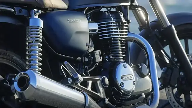 Honda CB350 Right Side View Honda CB350 Right Side View