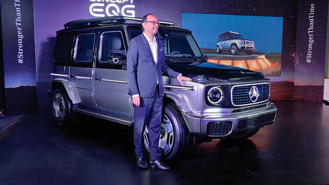 Mercedes-Benz Concept EQG showcased in India