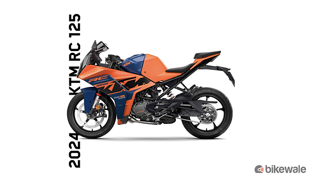 KTM RC 125 Left Side View