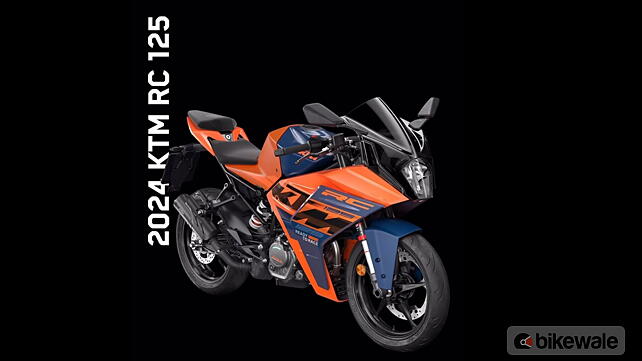 KTM RC 125 Right Front Three Quarter