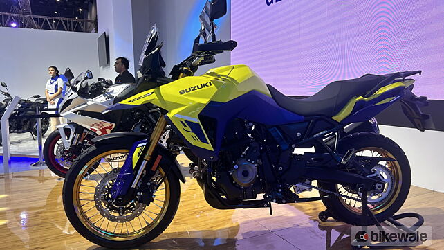Suzuki V-Strom 800DE unveiled at Bharat Mobility Expo 2024